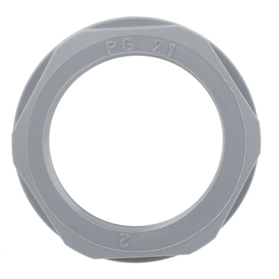 Lapp Grey Fibreglass PA Cable Gland Locknut, PG21 Thread, IP68