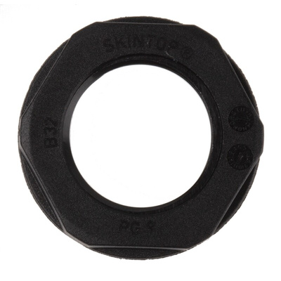 Lapp Black Fibreglass PA Cable Gland Locknut, PG9 Thread, IP68