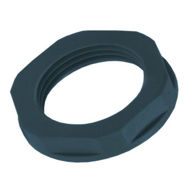 Lapp Black Fibreglass PA Cable Gland Locknut, PG11 Thread, IP68