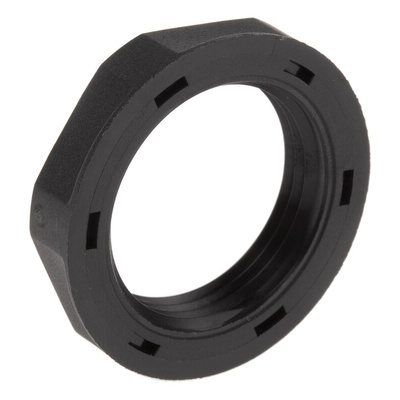 Lapp Black Fibreglass PA Cable Gland Locknut, PG13.5 Thread, IP68
