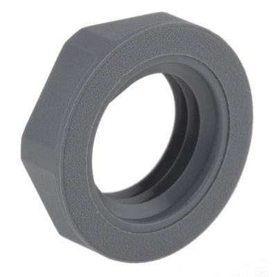 Lapp Grey UL 94 V2 Fibreglass PA Cable Gland Locknut, M12 Thread, IP68
