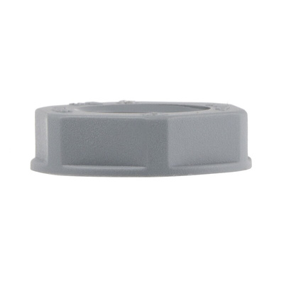 Lapp Grey UL 94 V2 Fibreglass PA Cable Gland Locknut, M12 Thread, IP68