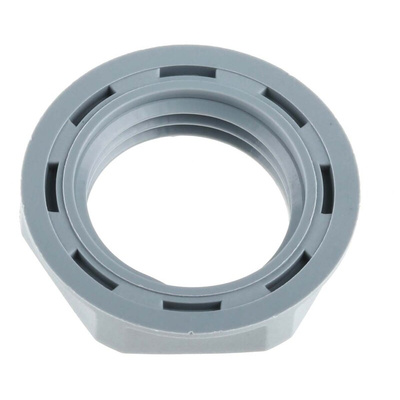 Lapp Grey Flame Retardant Fibreglass PA Cable Gland Locknut, M16 Thread, IP68