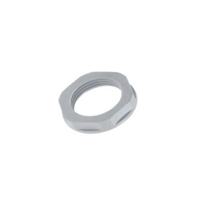 Lapp Grey Flame Retardant Fibreglass PA Cable Gland Locknut, M16 Thread, IP68