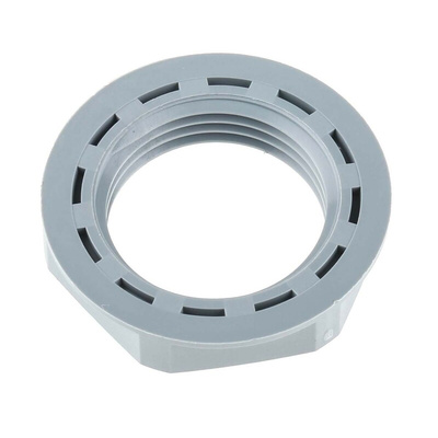 Lapp Grey Flame Retardant Polyamide Cable Gland Locknut, M20 Thread, IP68