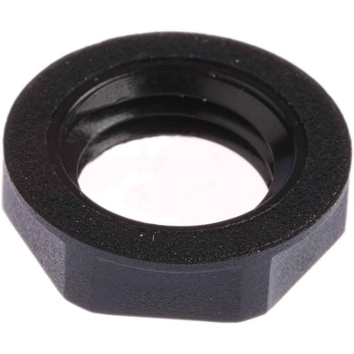 Lapp Black Flame Retardant Fibreglass PA Cable Gland Locknut, M12 Thread, IP68