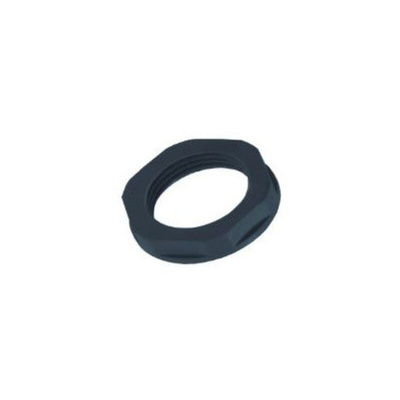 Lapp Black Flame Retardant Fibreglass PA Cable Gland Locknut, M16 Thread, IP68