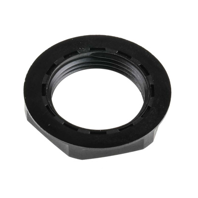 Lapp Black Fibreglass PA Cable Gland Locknut, M25 Thread, IP68