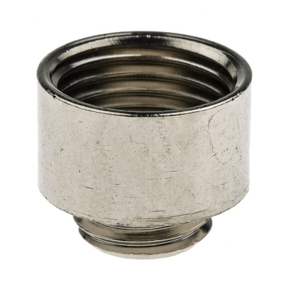 Lapp Cable Gland Adaptor, M12 Exterior Thread, M16 Interior Thread, Nickel Plated Brass, SKINDICHT Series