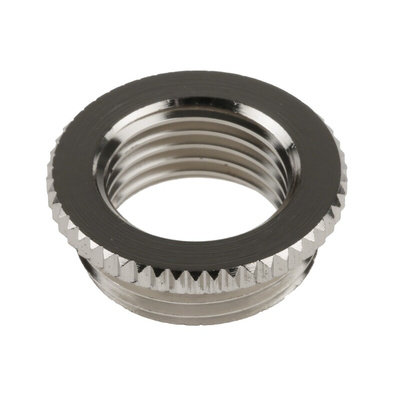 Lapp Cable Gland Adaptor, M20 Exterior Thread, M16 Interior Thread, Nickel Plated Brass, SKINDICHT Series