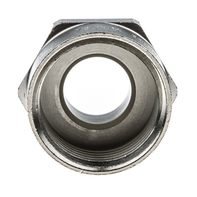 Lapp Cable Gland Adaptor, M12 Exterior Thread, M16 Interior Thread, Nickel Plated Brass, SKINDICHT Series