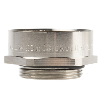 Lapp Cable Gland Adaptor, M32 Exterior Thread, M40 Interior Thread, Nickel Plated Brass, SKINDICHT Series