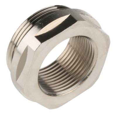 Lapp Cable Gland Adaptor, M32 Exterior Thread, M25 Interior Thread, Nickel Plated Brass, SKINDICHT Series