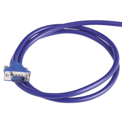 RS PRO Male VGA to Female VGA Cable, 10m