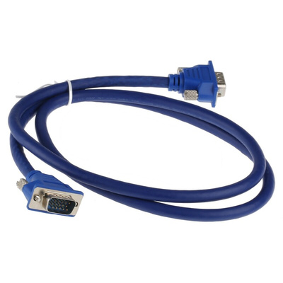 RS PRO Male VGA to Male VGA Cable, 1m