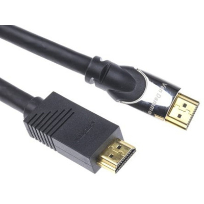 Van Damme HDMI Ethernet to HDMI Ethernet Cable, Male to Male- 15m
