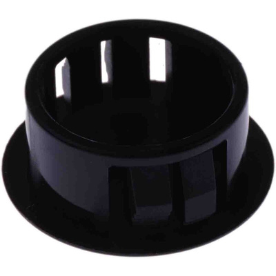 RS PRO Blanking Plug, 19.1mm Hole Diameter, Nylon 66, 22.9mm Diameter, Unthreaded