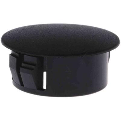 RS PRO Blanking Plug, 19.1mm Hole Diameter, Nylon 66, 22.9mm Diameter, Unthreaded
