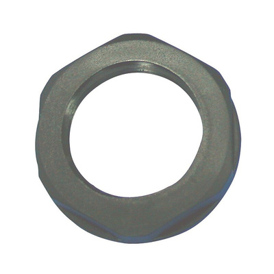 RS PRO Grey Nylon 66 Cable Gland Locknut, PG7 Thread, IP68