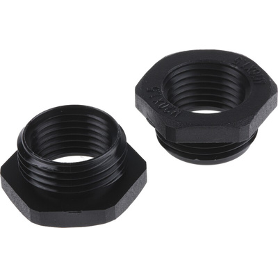 RS PRO Cable Gland Adaptor, M20 Exterior Thread, M16 Interior Thread, Nylon 66