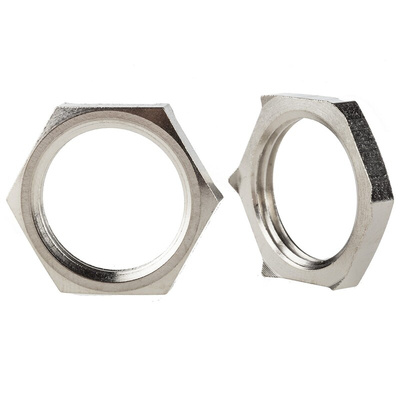 Lapp Silver Nickel Plated Brass Cable Gland Locknut, M20 Thread
