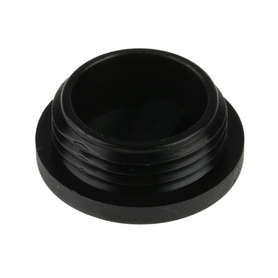 RS PRO Blanking Plug, M20, 19.9mm Hole Diameter, Nylon 66, 24mm Diameter, Threaded