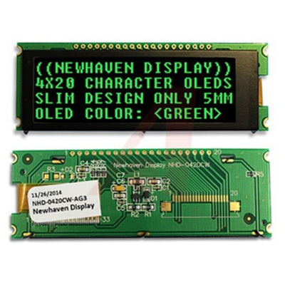 NEWHAVEN DISPLAY INTERNATIONAL NHD-0420CW-AG3 LCD Colour Display