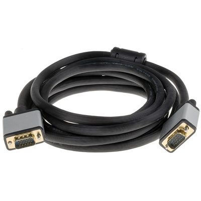 RS PRO Male SVGA to Male SVGA Cable, 3m