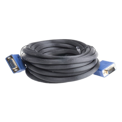 RS PRO Male SVGA to Male SVGA Cable, 5m