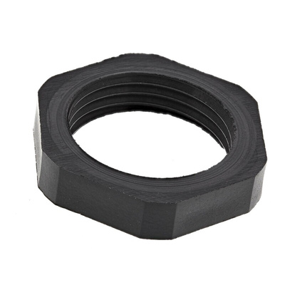 CMP Black Nylon Cable Gland Locknut, PG11 Thread