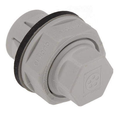 Lapp Blanking Plug, M16, 16.3mm Hole Diameter, Polyamide, Threaded