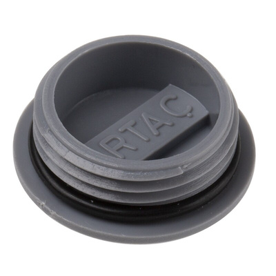 Alpha Wire Blanking Plug, PG11, Chloroprene Rubber (O-Ring/Seal), Polyamide, 22mm Diameter, Threaded