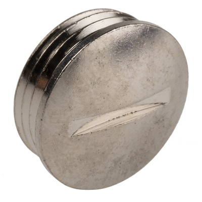 Lapp Blanking Plug, PG11, Nickel Plated Brass, Threaded