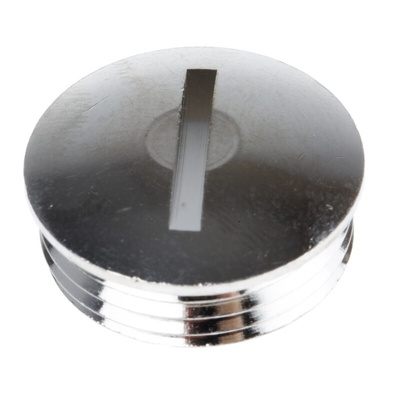Lapp Blanking Plug, PG13.5, Nickel Plated Brass, Threaded