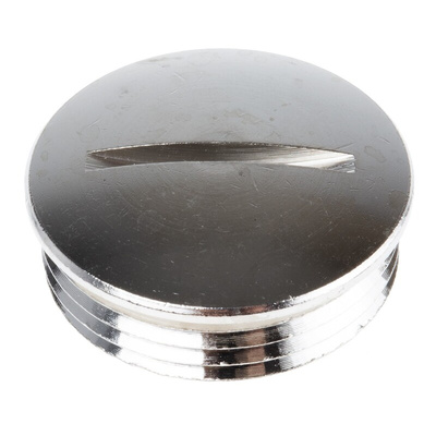 Lapp Blanking Plug, PG16, Nickel Plated Brass, Threaded