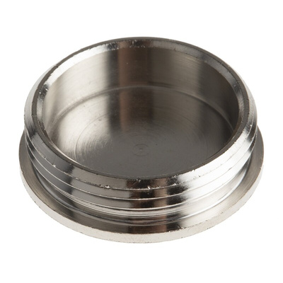 Lapp Blanking Plug, PG21, Nickel Plated Brass, 30mm Diameter, Threaded