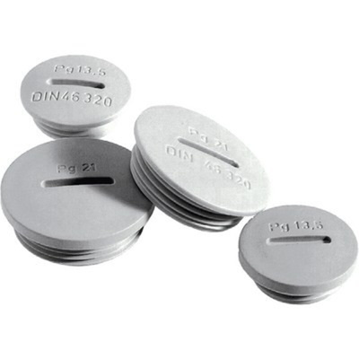 Lapp Blanking Plug, PG21, PS, 33mm Diameter, Threaded