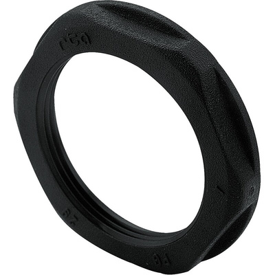 Legrand Black Plastic Cable Gland Locknut