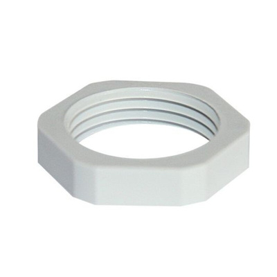 SIB Black Polyamide Cable Gland Locknut, M50 Thread