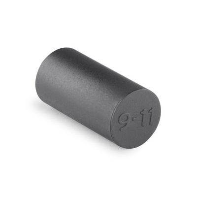 HellermannTyton Blanking Plug, 9mm Hole Diameter, Plastic, 11mm Diameter, Unthreaded