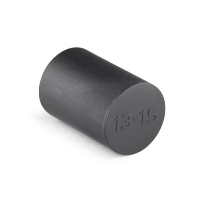 HellermannTyton Blanking Plug, 13mm Hole Diameter, Plastic, 15mm Diameter, Unthreaded