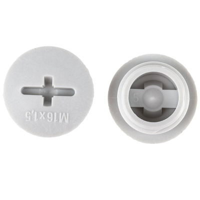 Lapp Blanking Plug, M16, Fibreglass Nylon, 20mm Diameter, Threaded