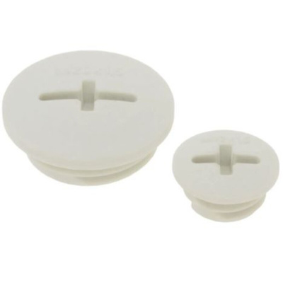 Lapp Blanking Plug, M20, Fibreglass Nylon, 24mm Diameter, Threaded
