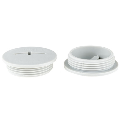 Lapp Blanking Plug, M32, Fibreglass Nylon, 37mm Diameter, Threaded