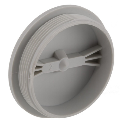 Lapp Blanking Plug, M50, Fibreglass Nylon, 56.1mm Diameter, Threaded