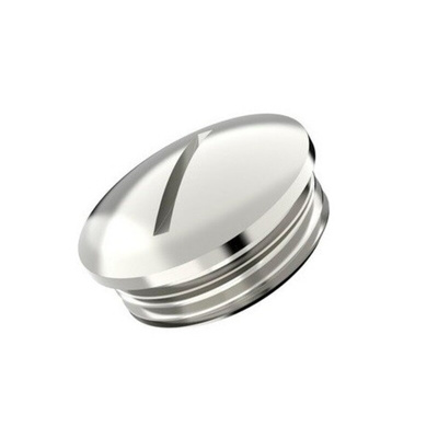 Lapp Blanking Plug, M12, Nickel Plated Brass, 14mm Diameter, Threaded