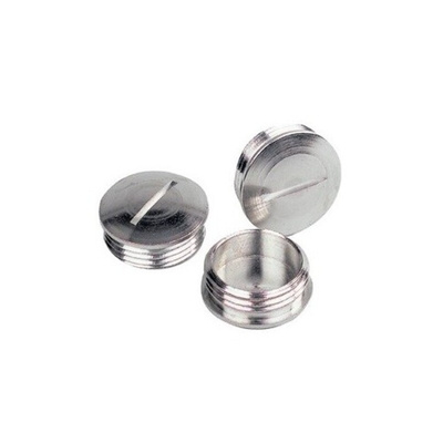 Lapp Blanking Plug, M12, Nickel Plated Brass, 14mm Diameter, Threaded