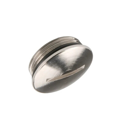 Lapp Blanking Plug, M12, Nickel Plated Brass, 14mm Diameter, Threaded