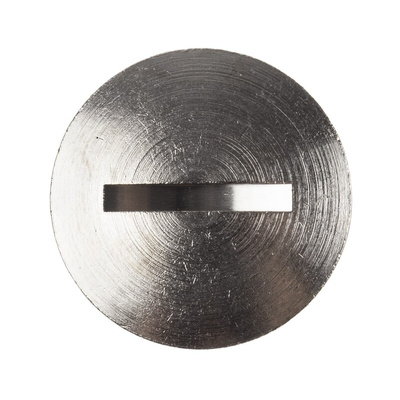 Lapp Blanking Plug, M25, Nickel Plated Brass, 28mm Diameter, Threaded