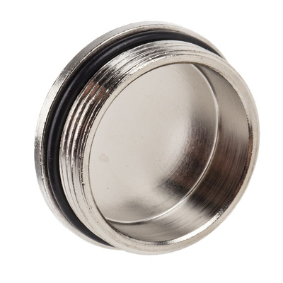 Lapp Blanking Plug, M32, Nickel Plated Brass, 35mm Diameter, Threaded